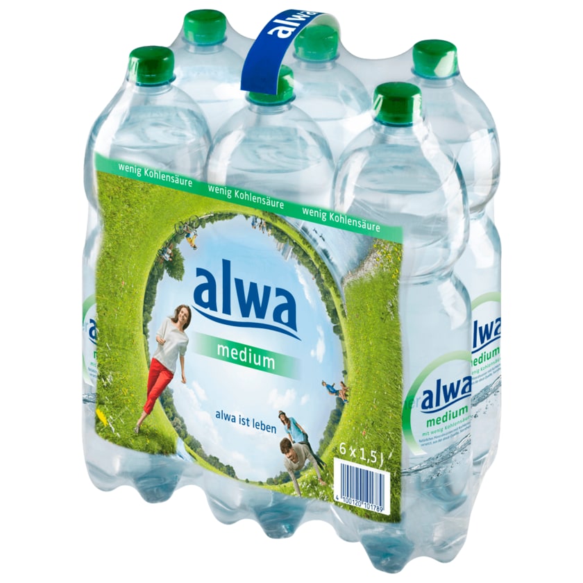 Alwa Mineralwasser Medium 6x1,5l